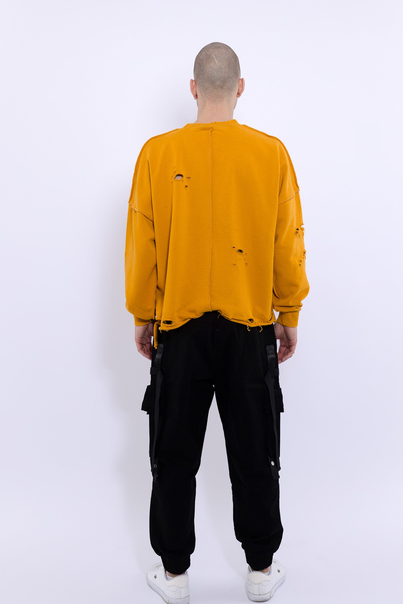 Signature Destroyed Crewneck Sweatshirt