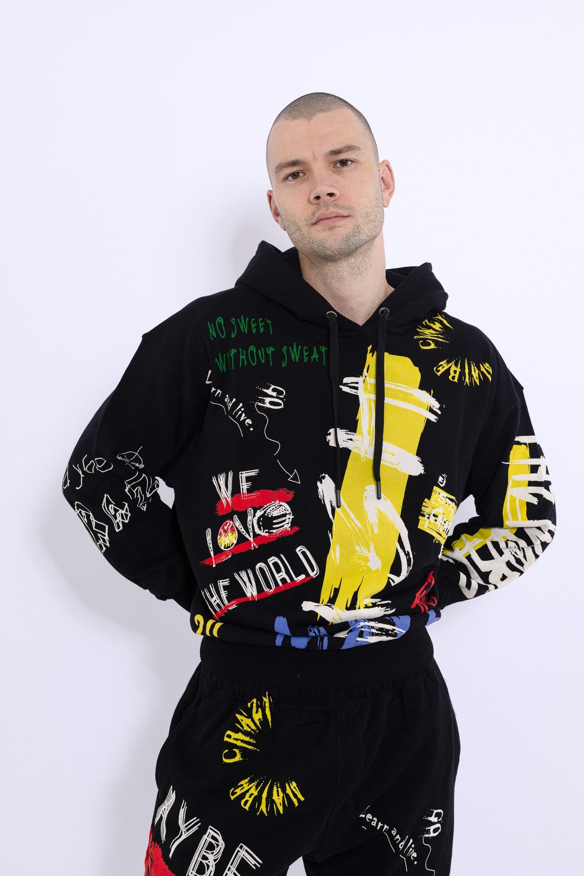 HEY! We Love The World Hoodie