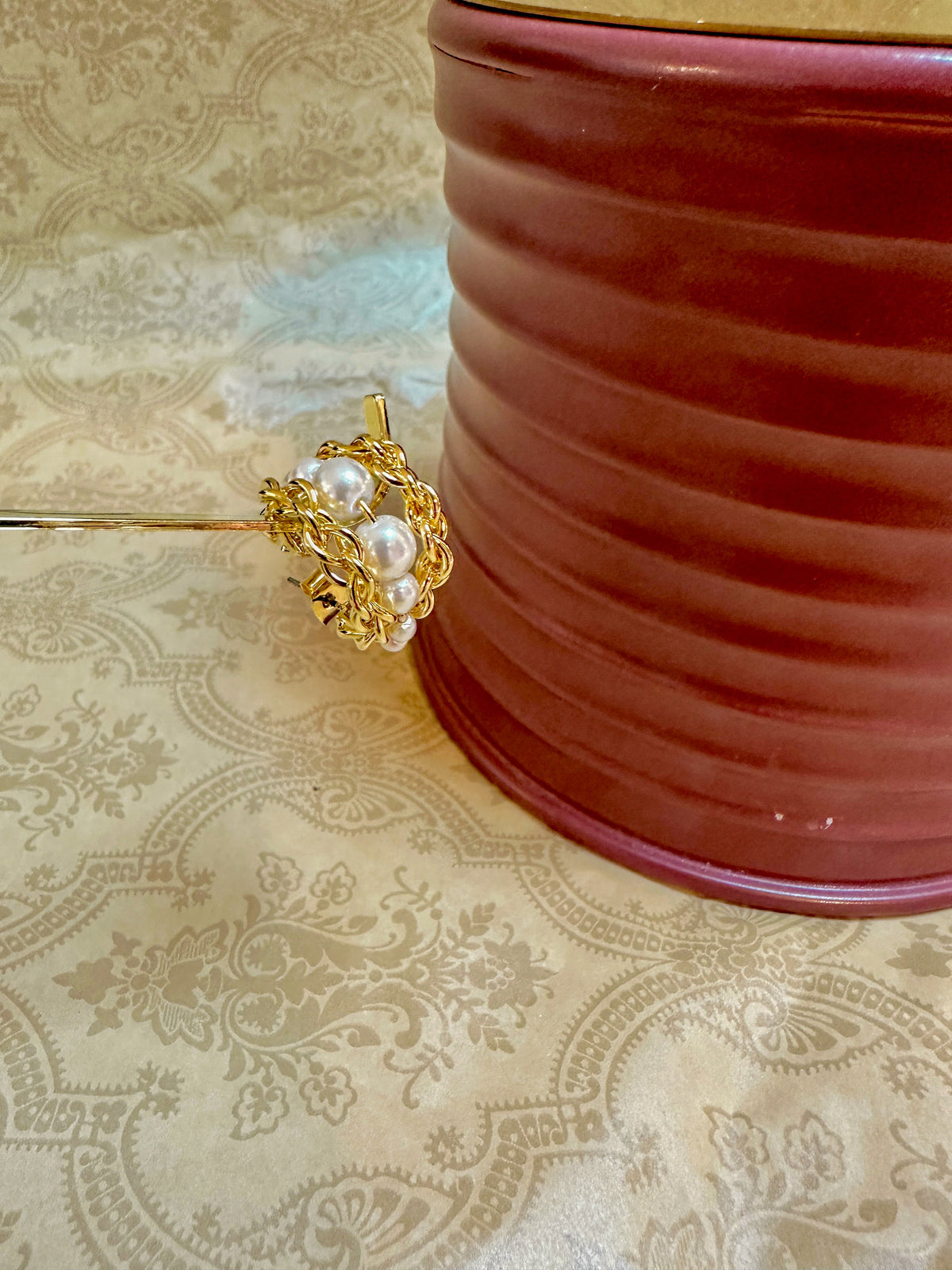 Weaving Pearls Earrings