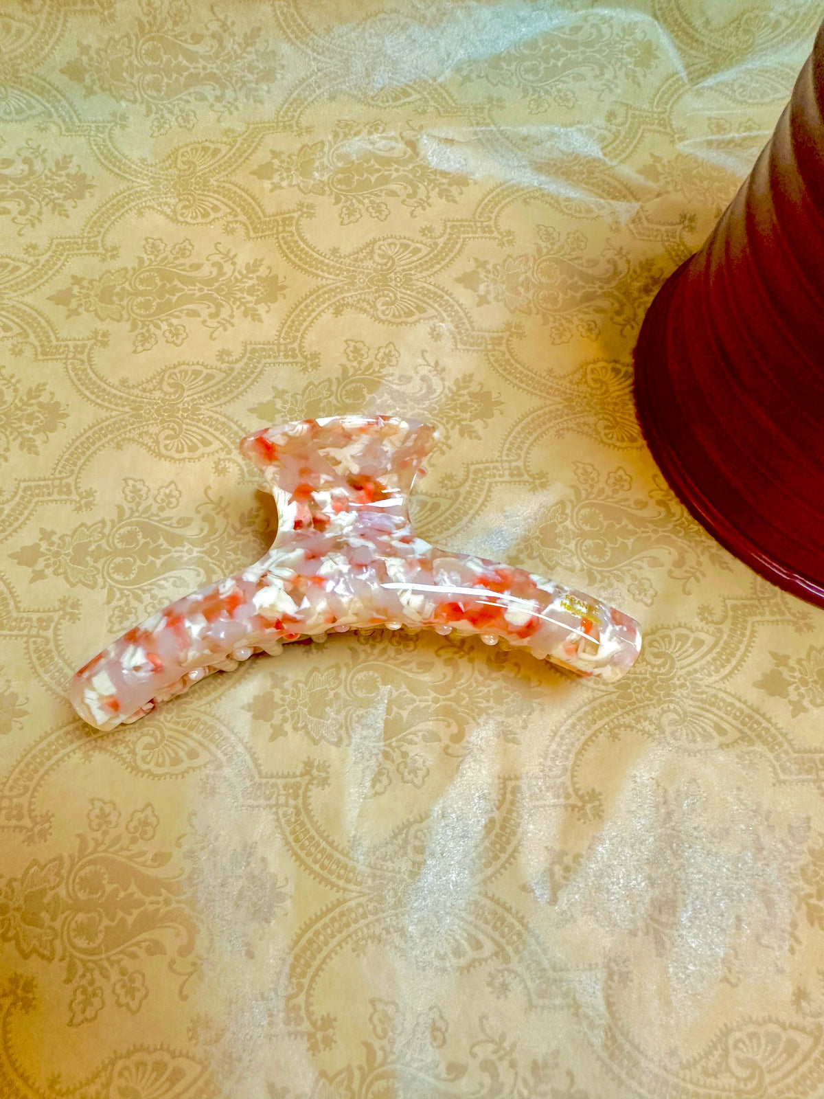 Vintage-Inspired Colorful Hair Clip