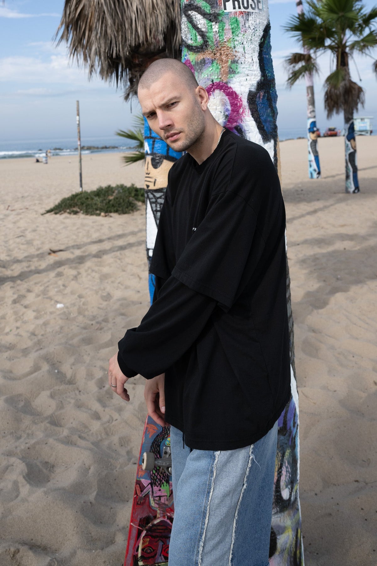 Two-Piece Cotton T-Shirt