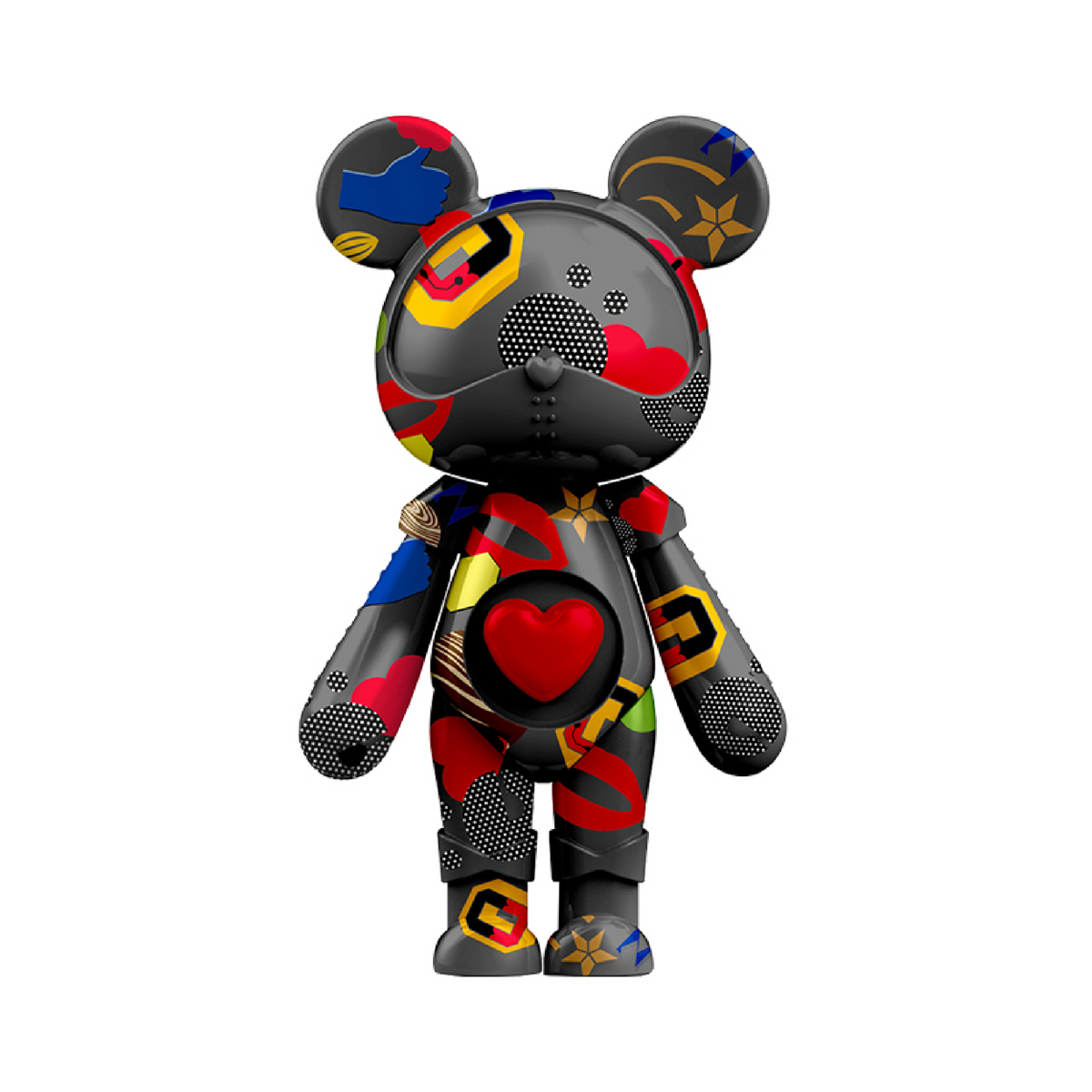 Maybe Crazy Monster Graffiti Model 335MM