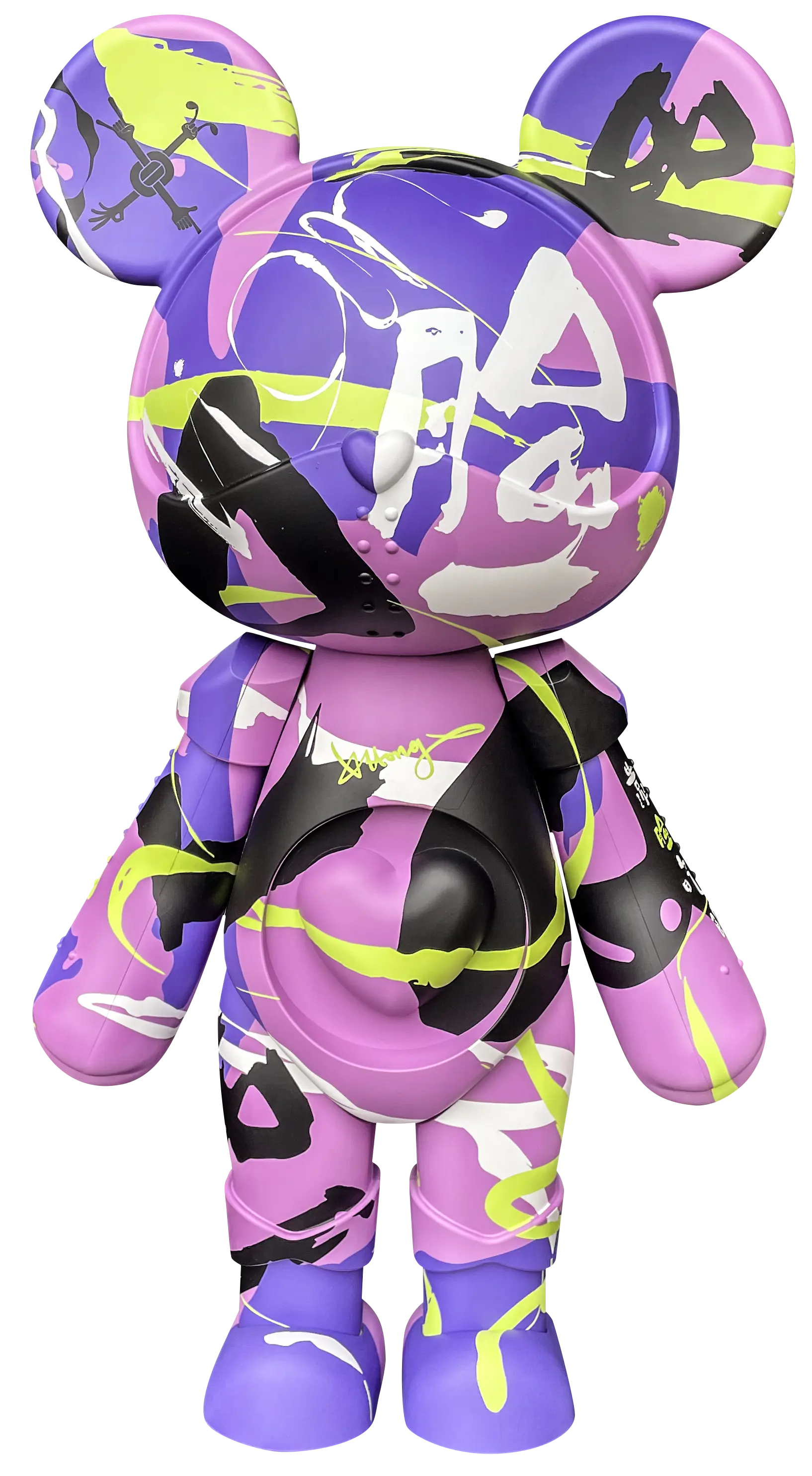 Hand printed Model 725 MAYBE CRAZY