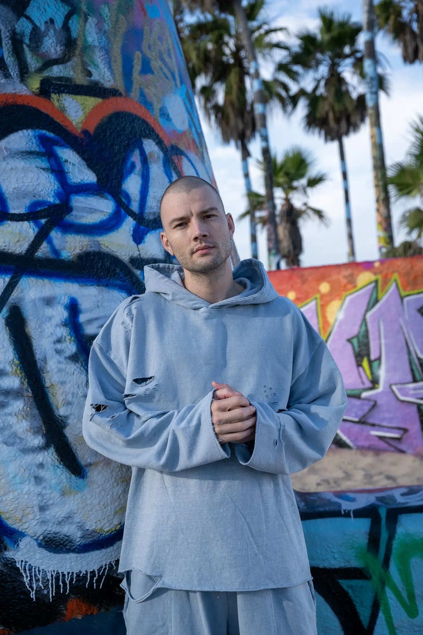 Two-In-One Piece Hoodie MAYBE CRAZY