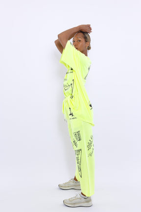 LA Black Mamba Raw Hem Pants