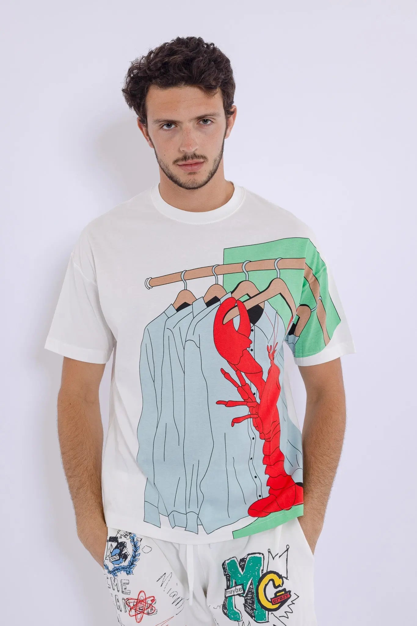 Boston Lobster T-Shirt MaybeCrazy