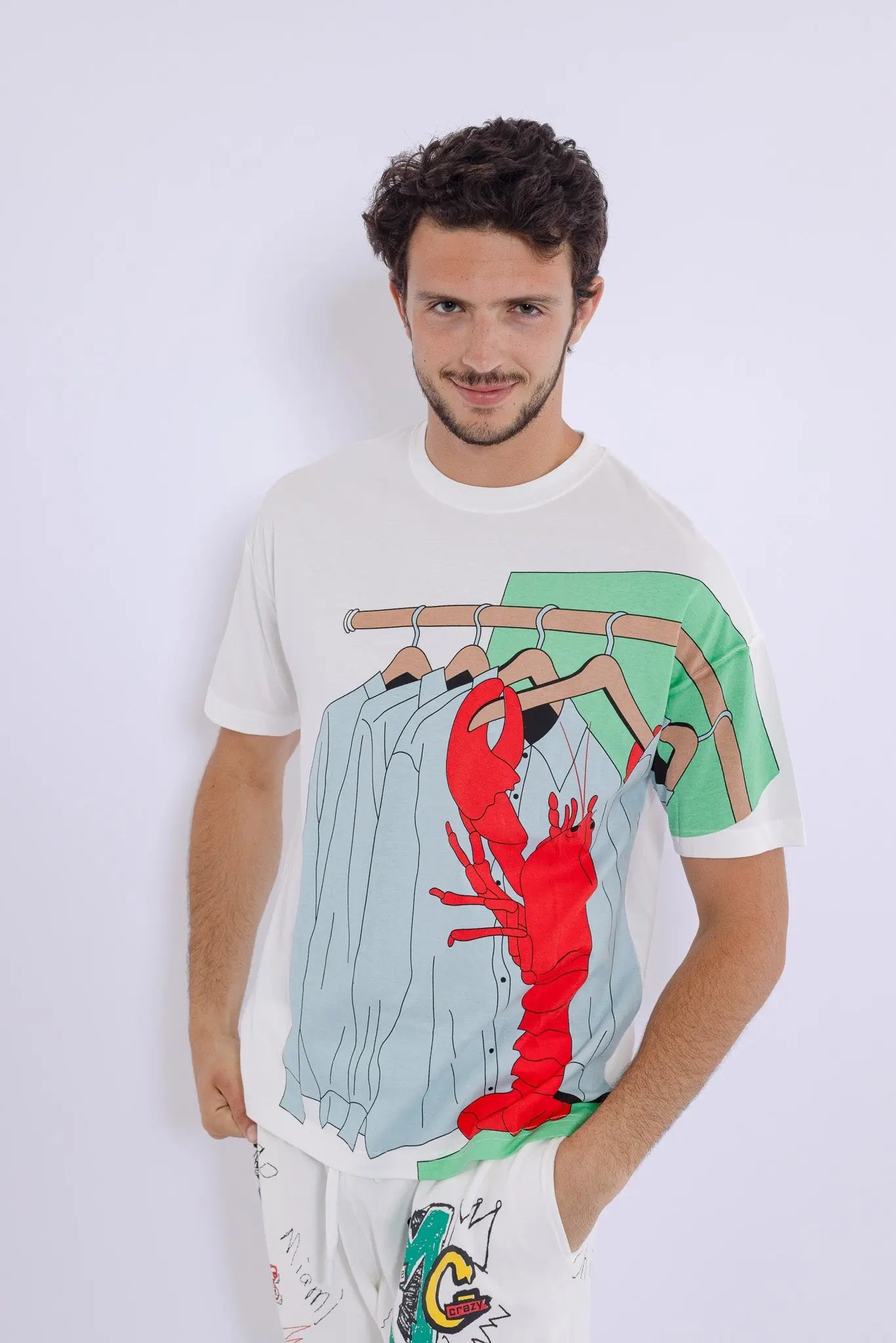 Boston Lobster T-Shirt MaybeCrazy