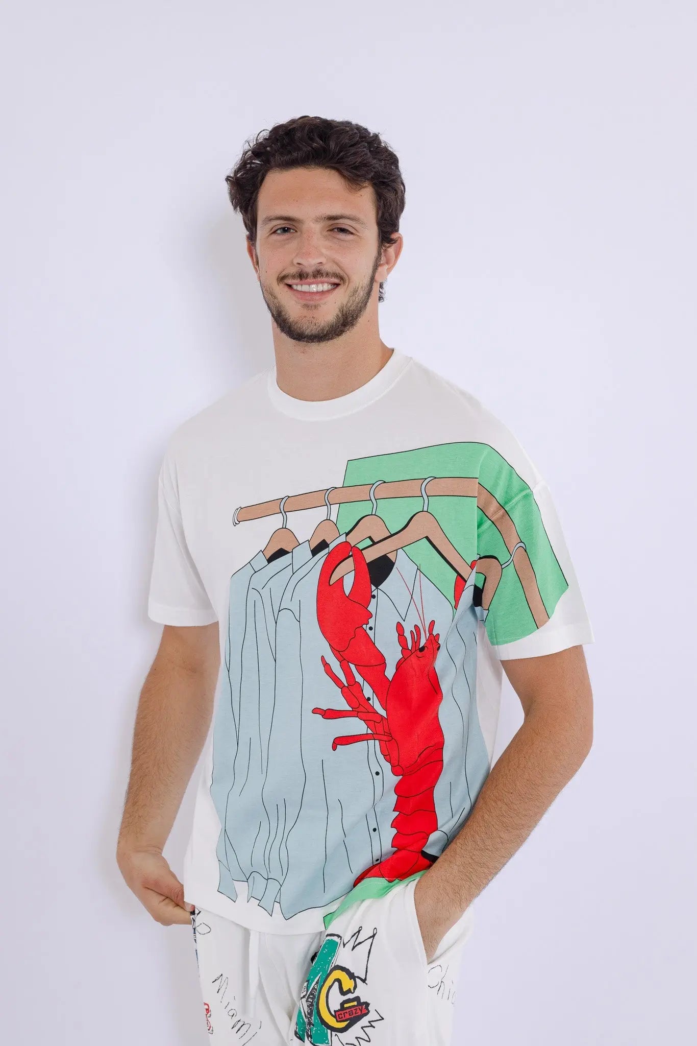 Boston Lobster T-Shirt MaybeCrazy