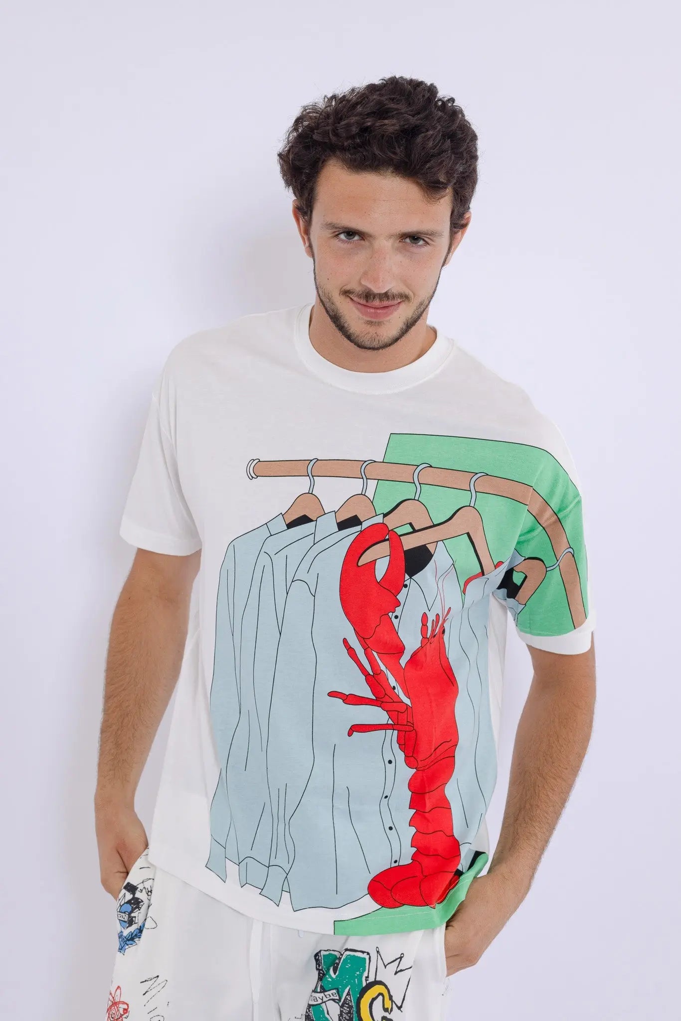 Boston Lobster T-Shirt MaybeCrazy