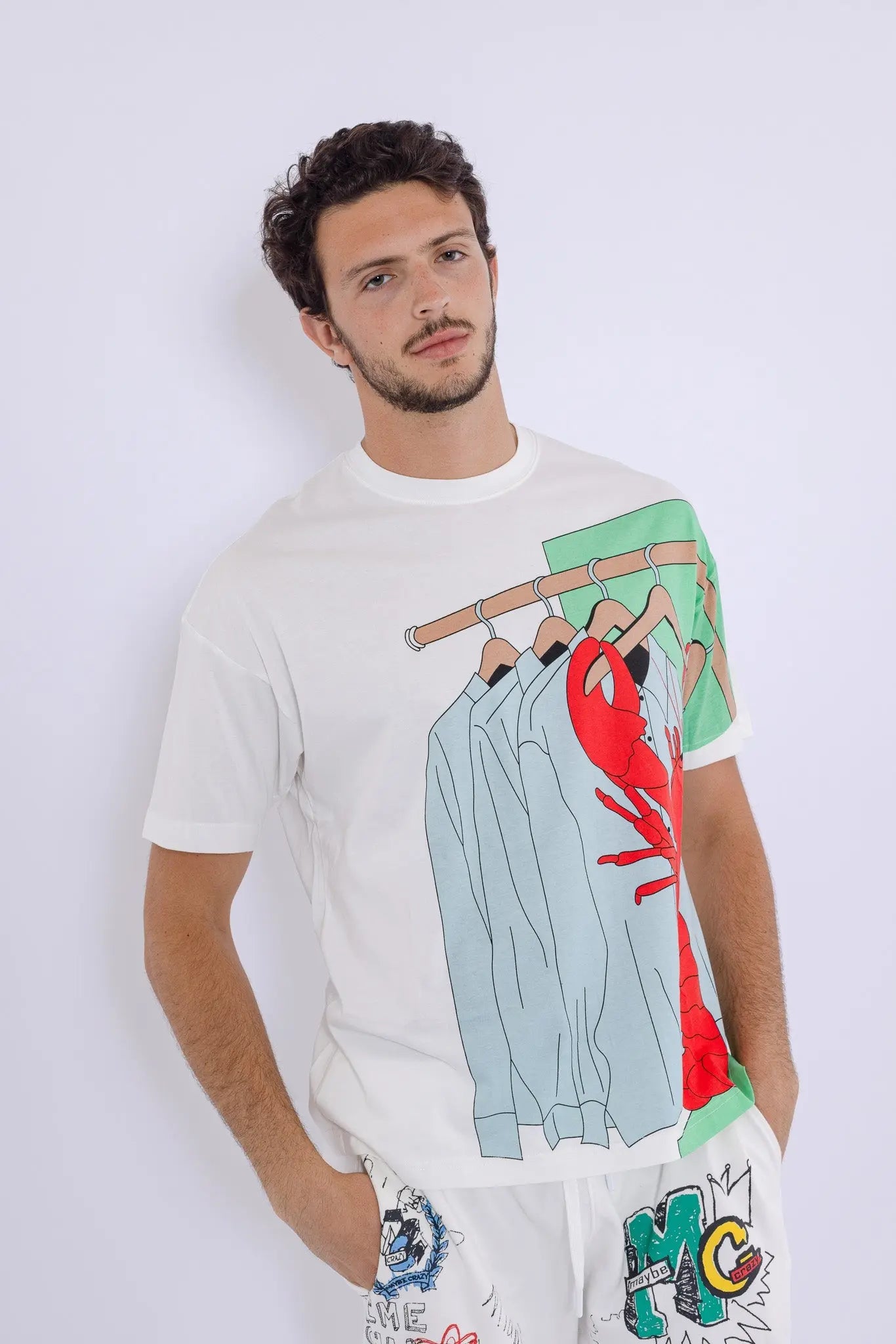 Boston Lobster T-Shirt MaybeCrazy