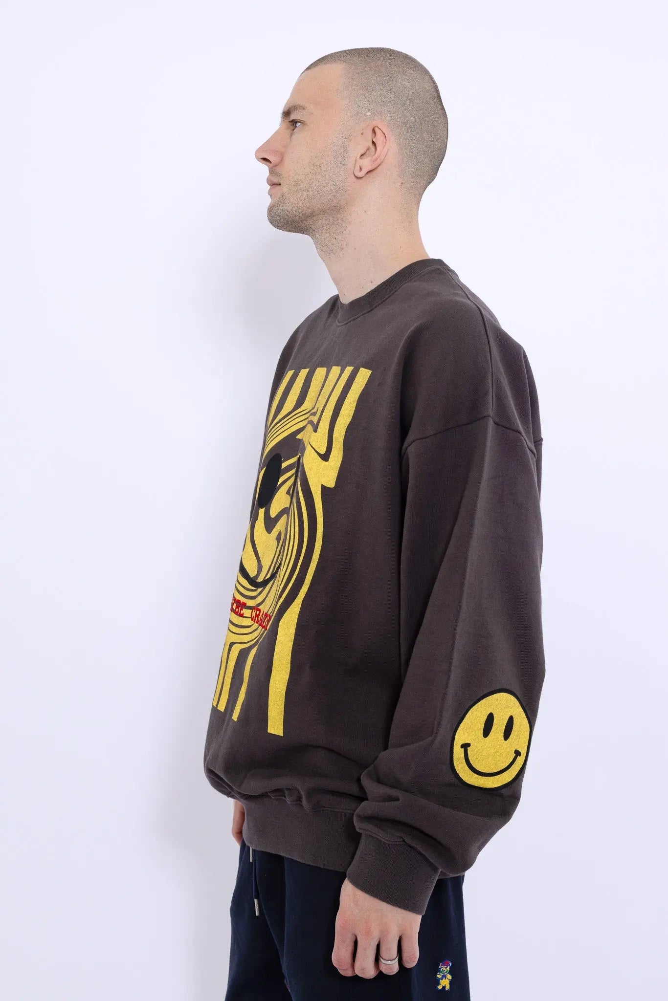 Swirl Smile Sweatshirt MaybeCrazy