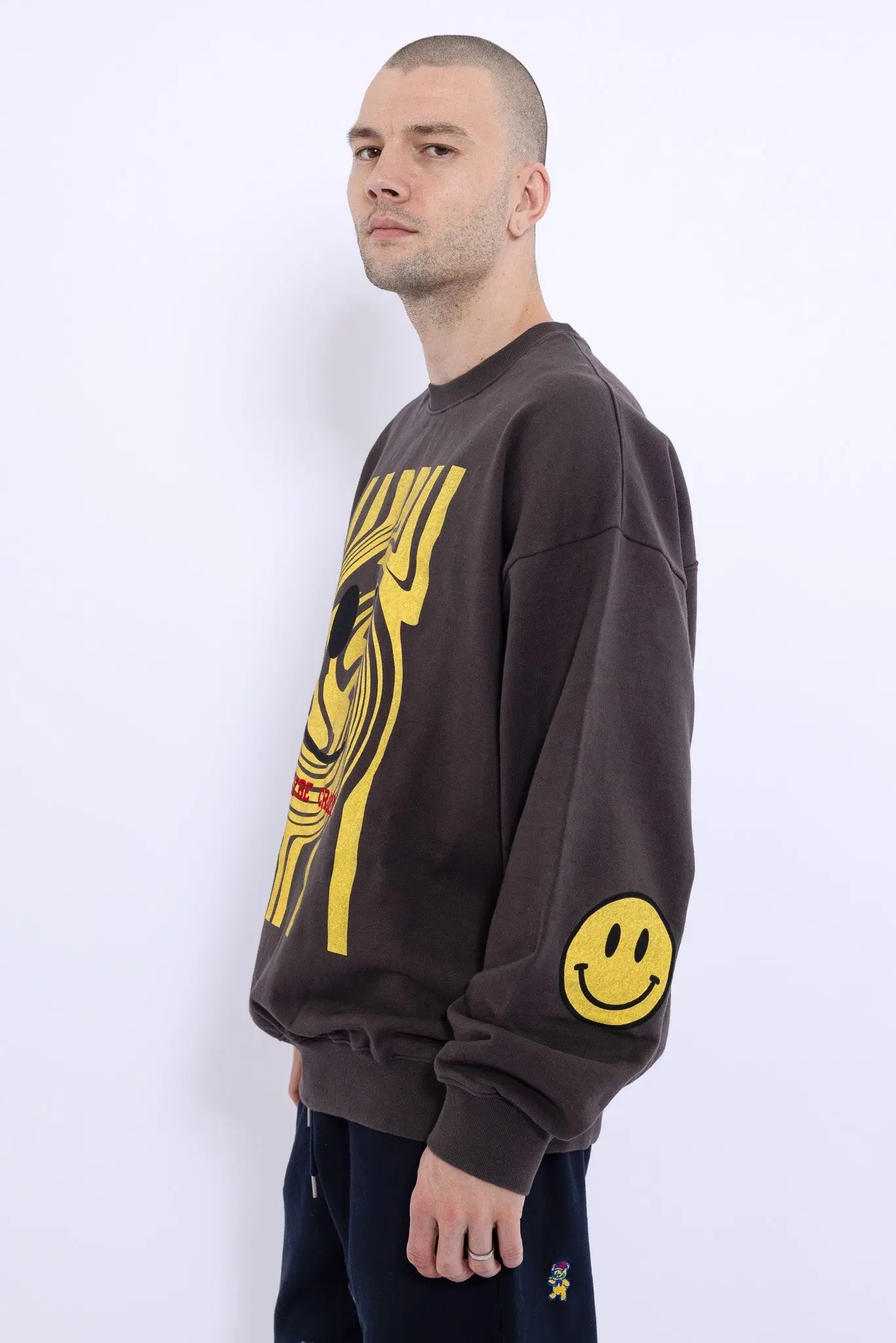 Swirl Smile Sweatshirt MaybeCrazy