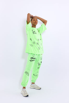 Hot Chilly Cherry Sweatpants