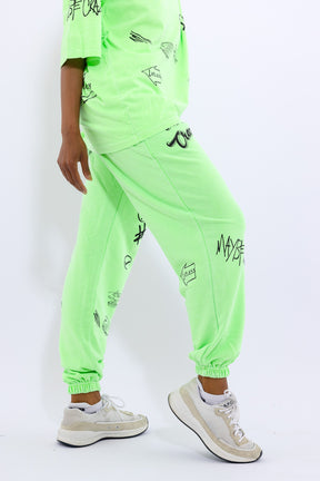 Hot Chilly Cherry Sweatpants