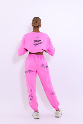 Hot Chilly Cherry Sweatpants