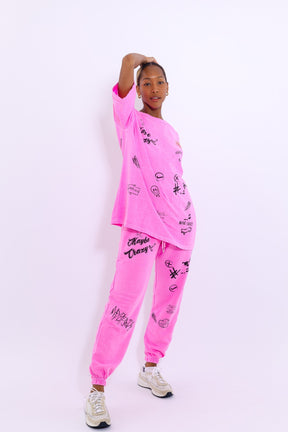 Hot Chilly Cherry Sweatpants