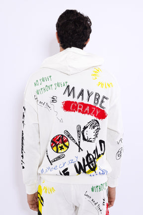 HEY! We Love The World Hoodie