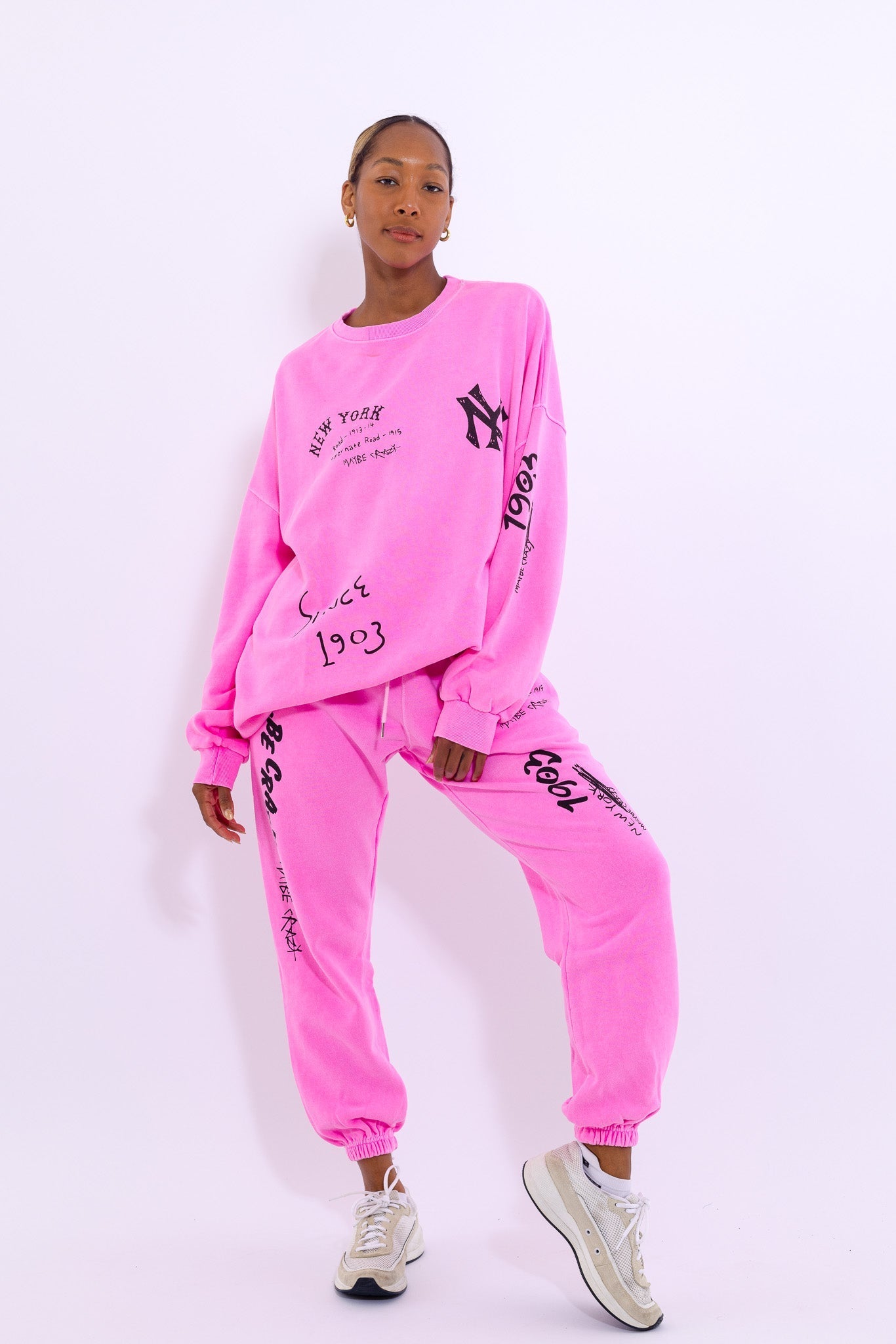 New York Crewneck SweatPants