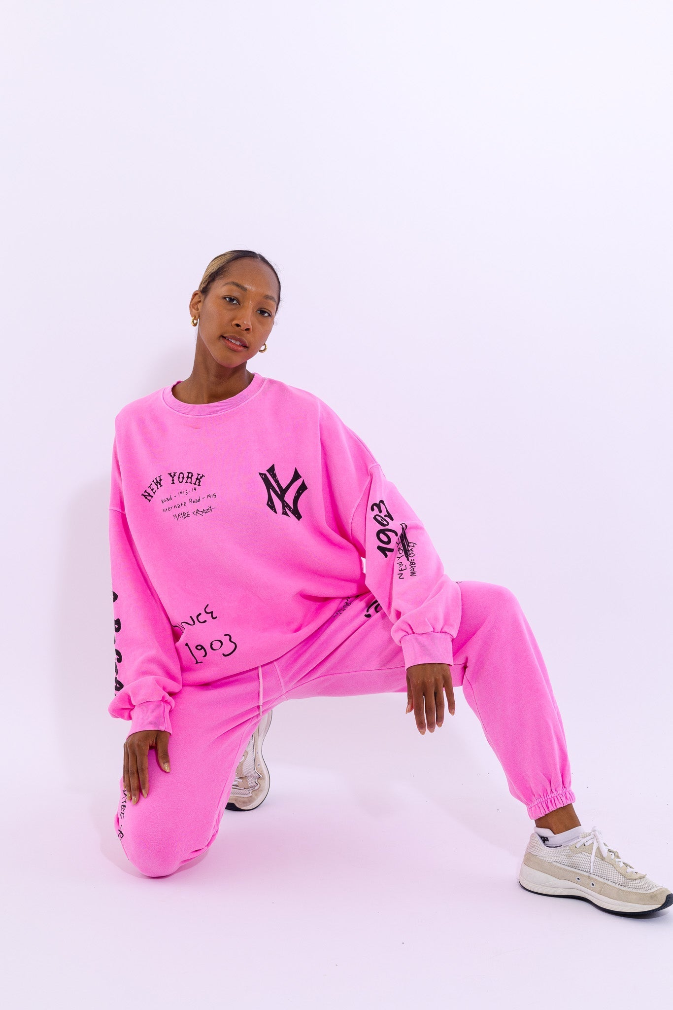 New York Crewneck SweatPants