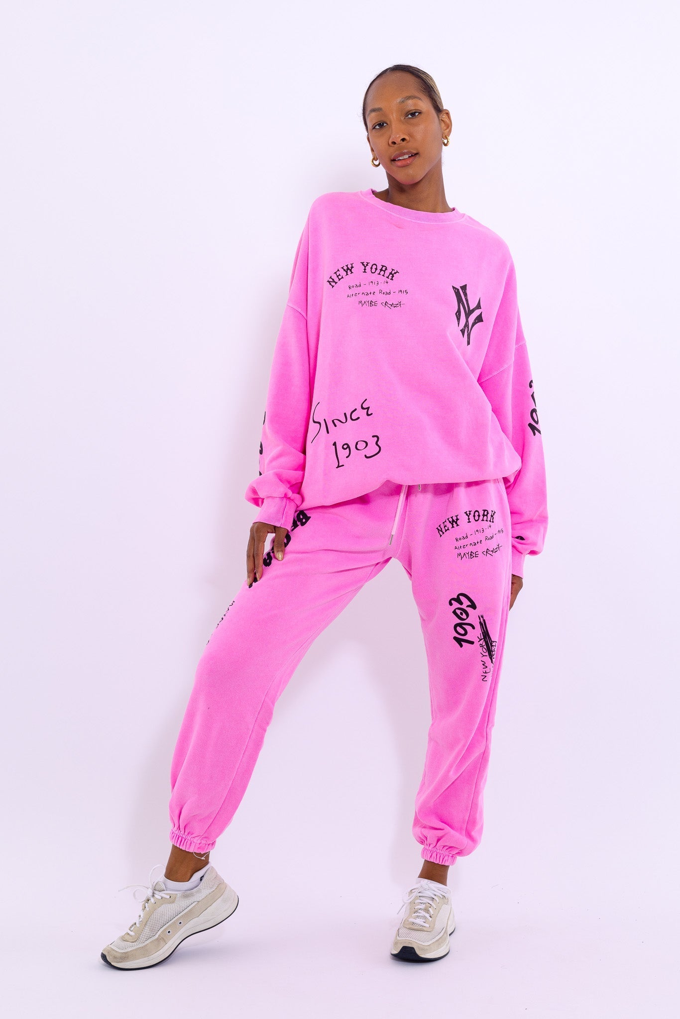 New York Crewneck SweatPants