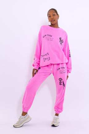 New York Crewneck SweatPants