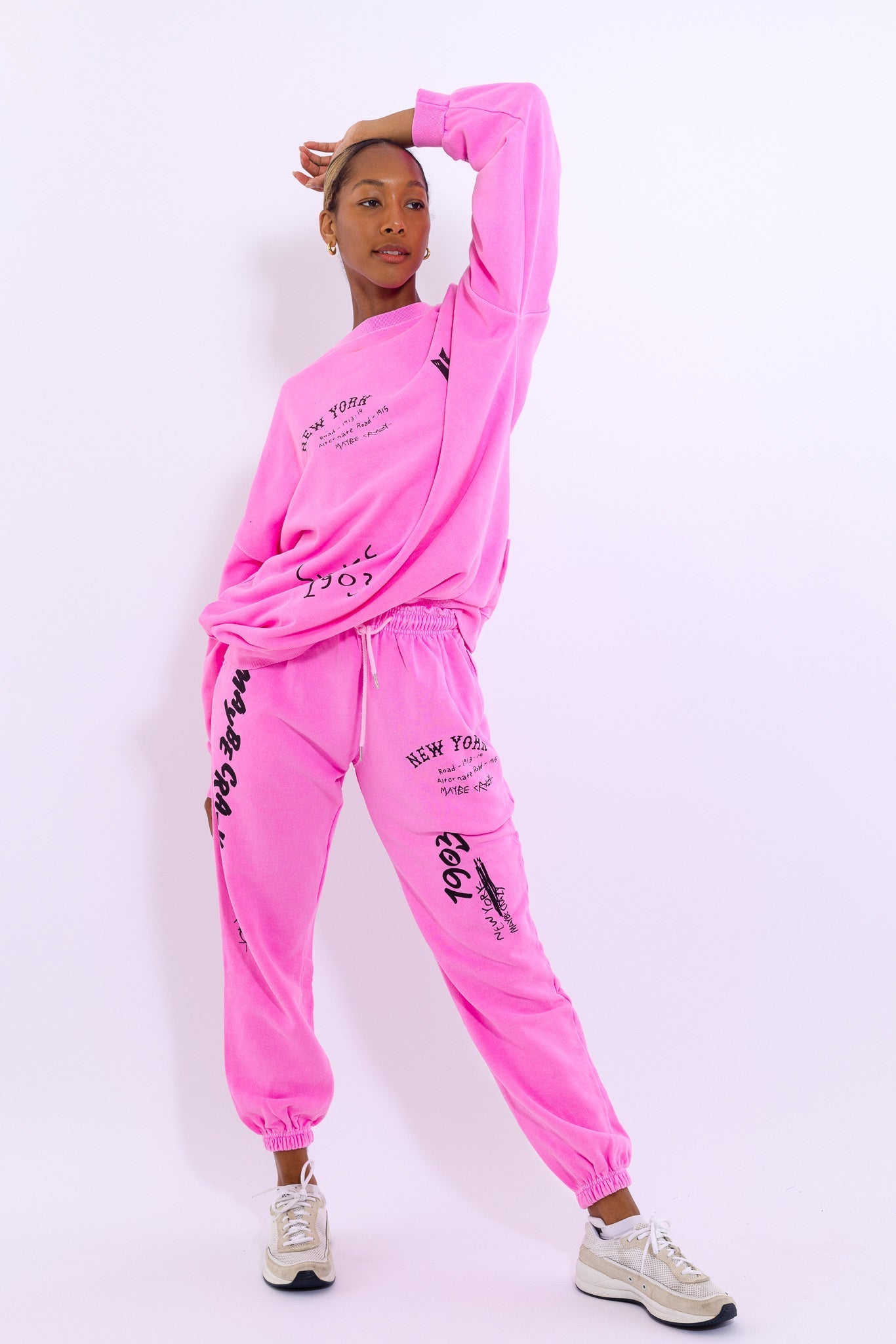New York Crewneck SweatPants