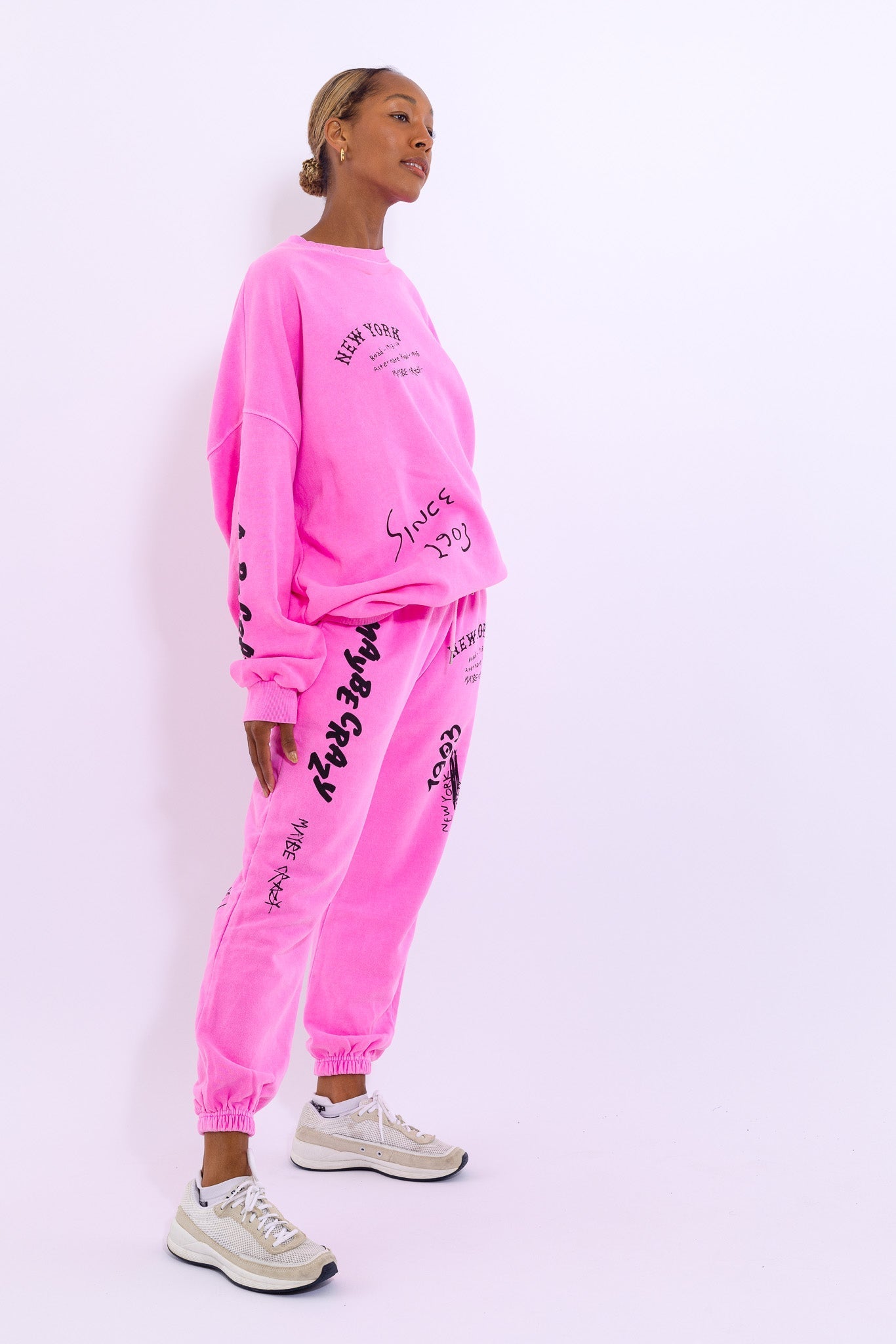 New York Crewneck SweatPants