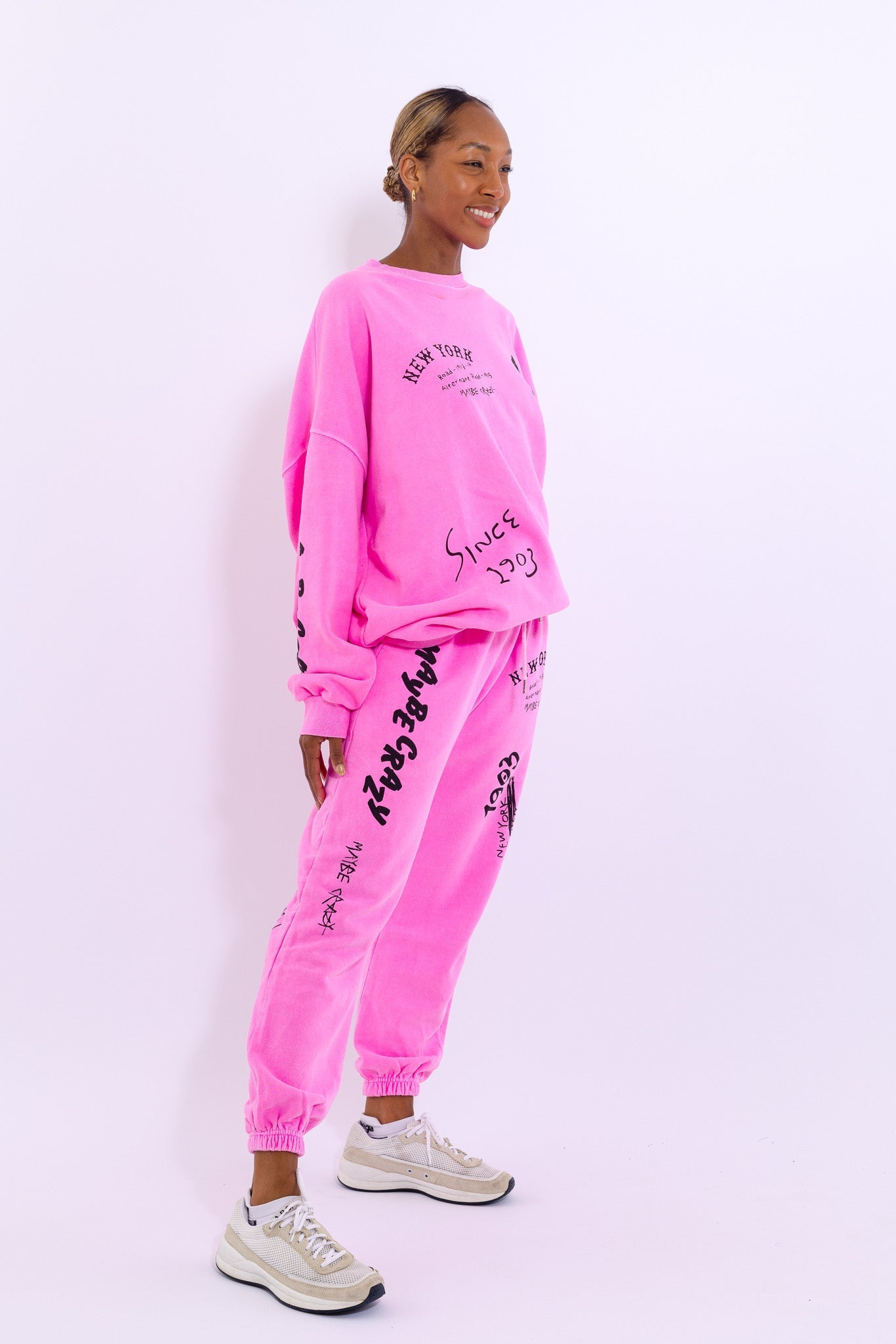 New York Crewneck SweatPants