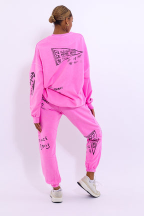 New York Crewneck SweatPants