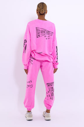 New York Crewneck SweatPants