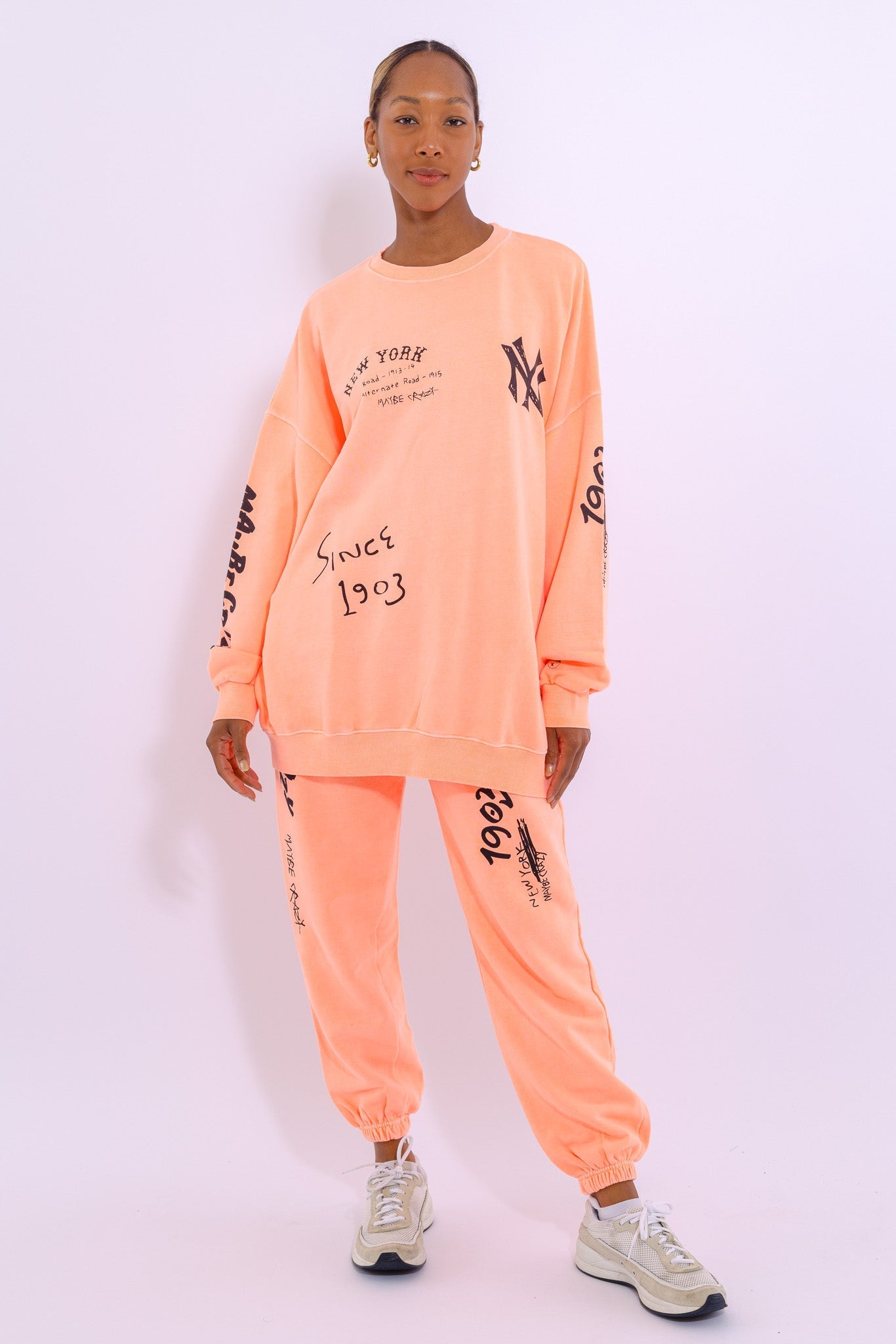 New York Crewneck SweatPants