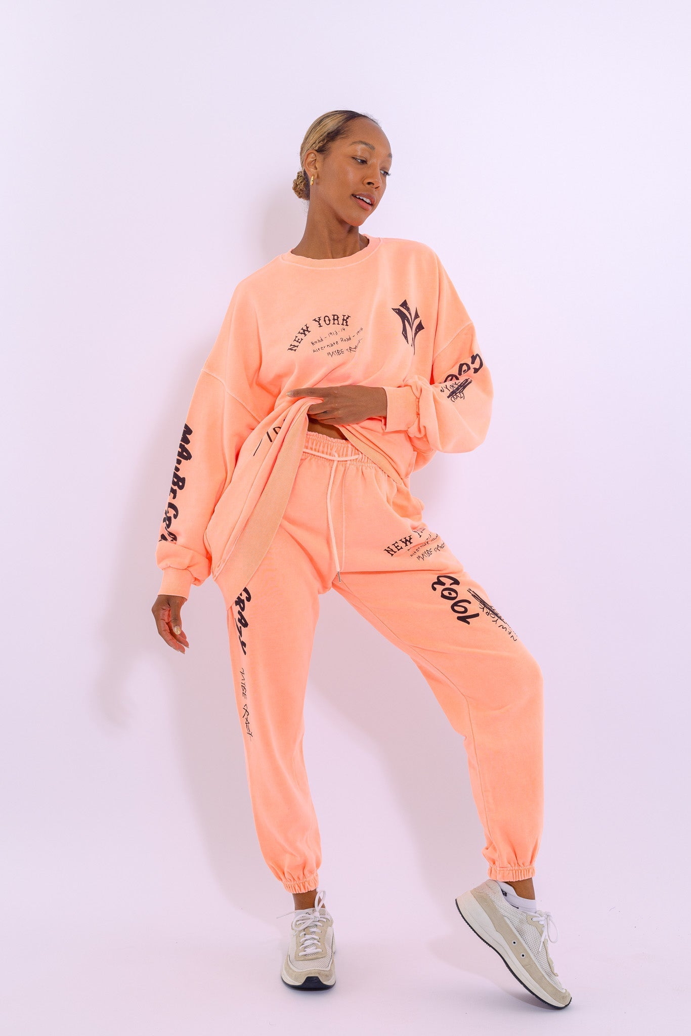 New York Crewneck SweatPants