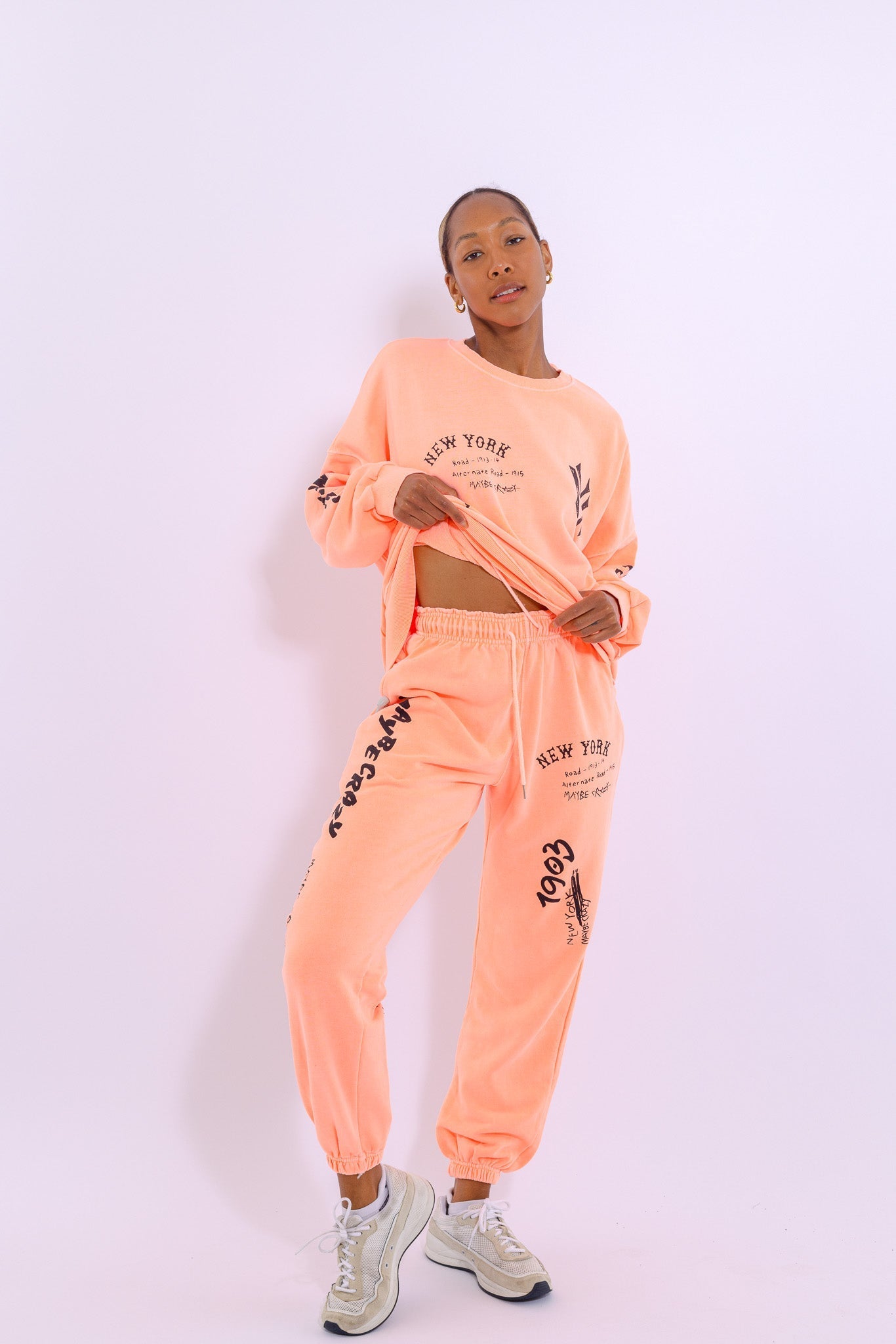 New York Crewneck SweatPants