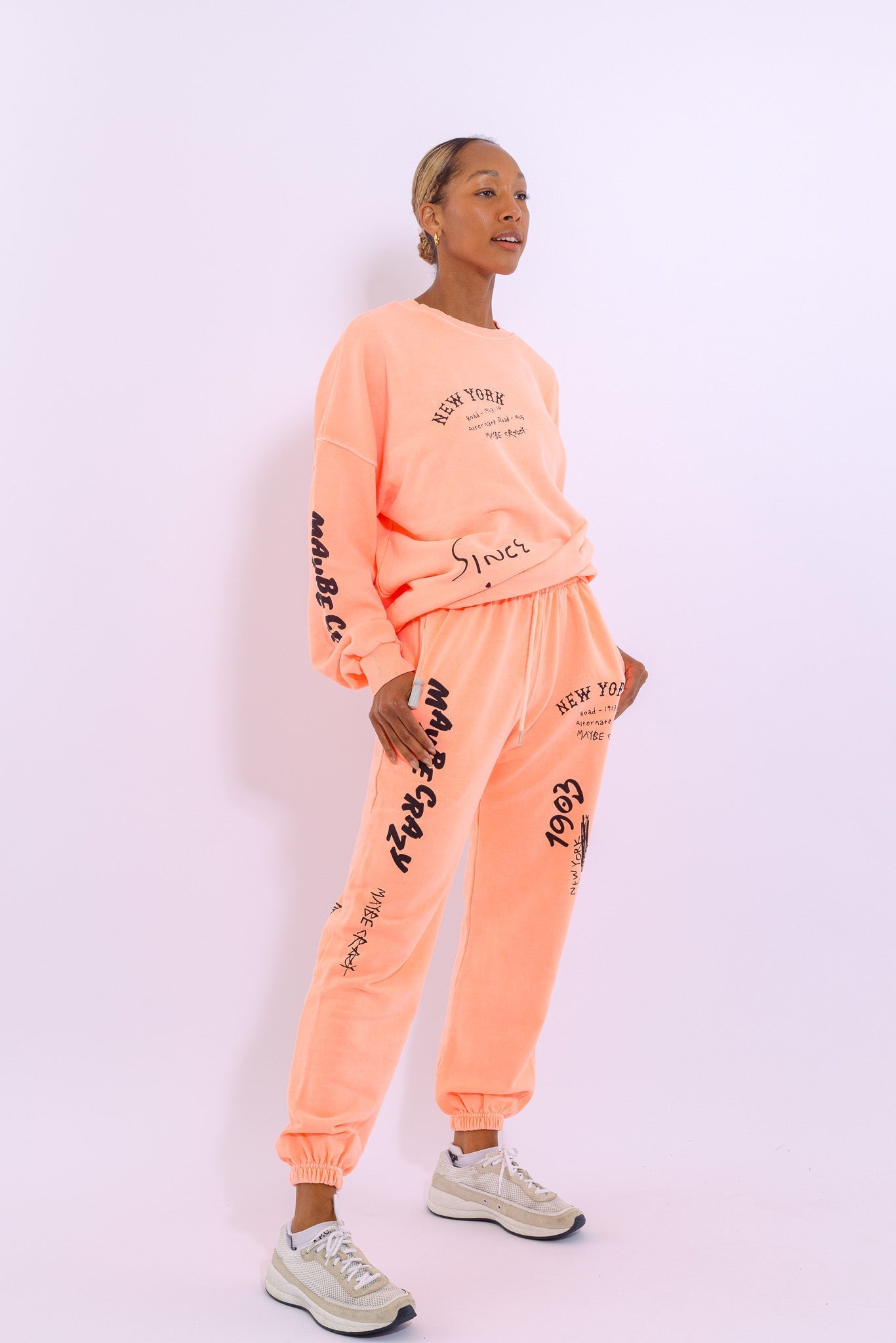 New York Crewneck SweatPants