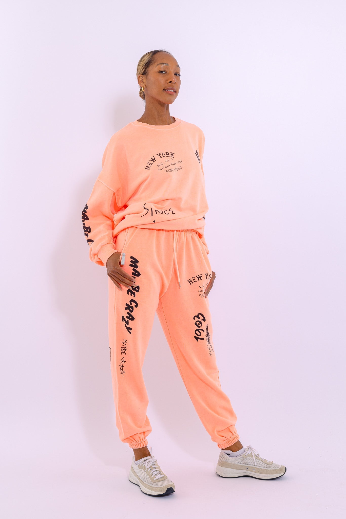 New York Crewneck SweatPants