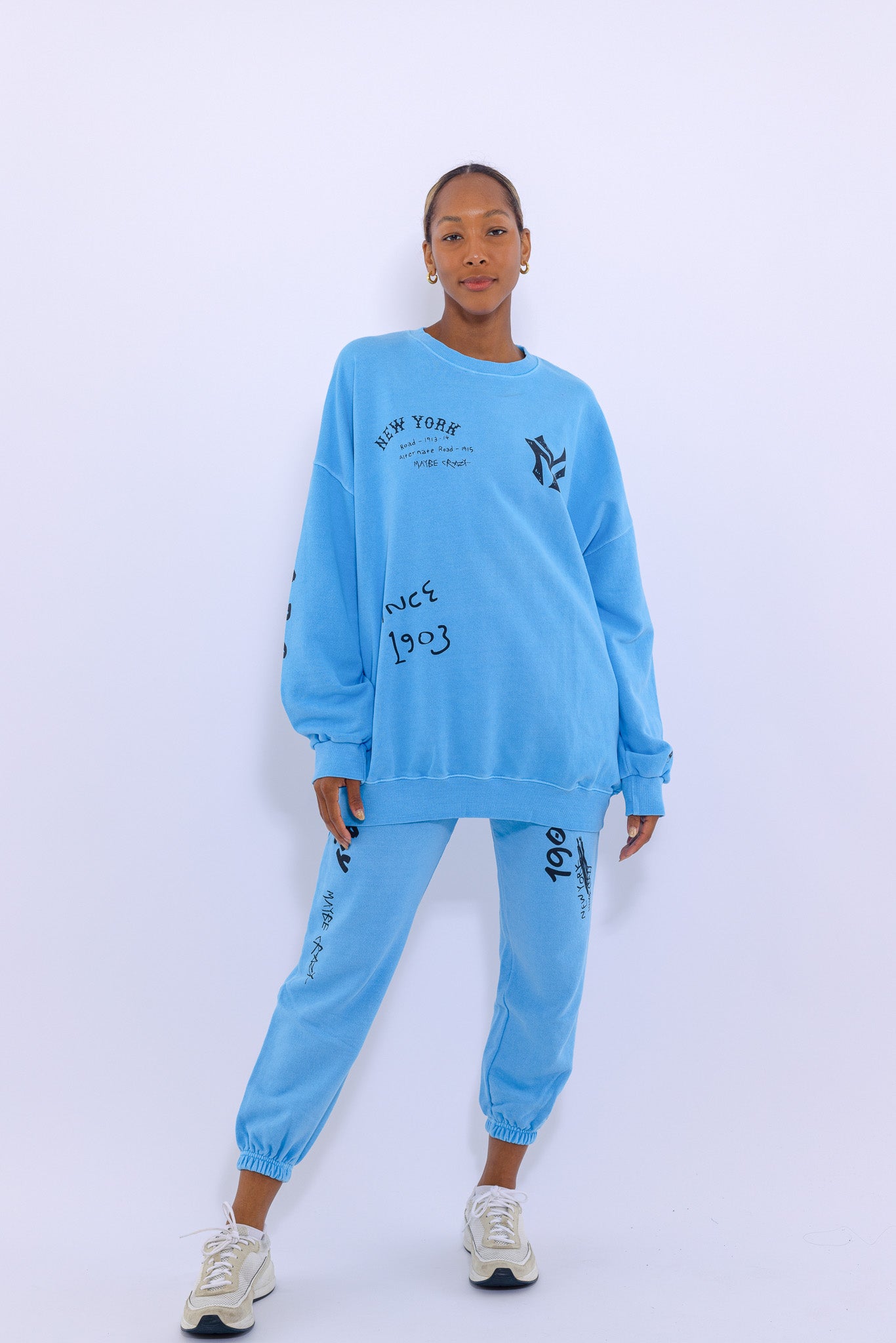New York Crewneck SweatPants