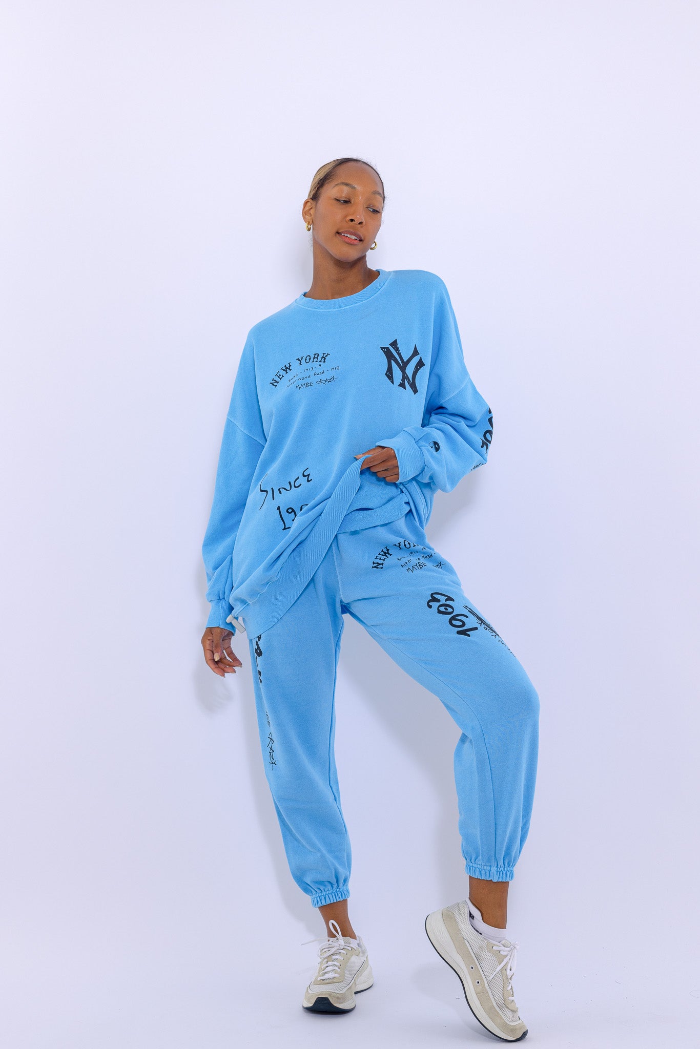 New York Crewneck SweatPants