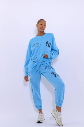 New York Crewneck SweatPants