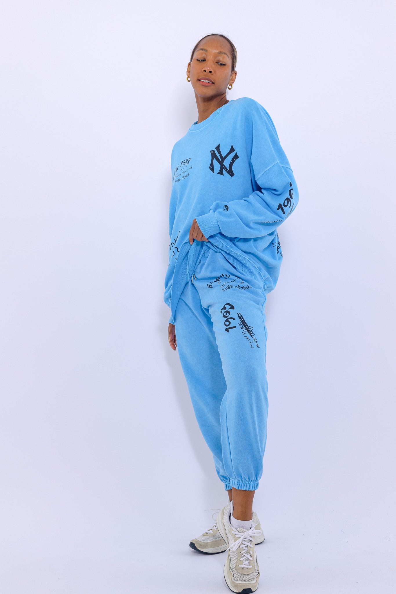 New York Crewneck SweatPants