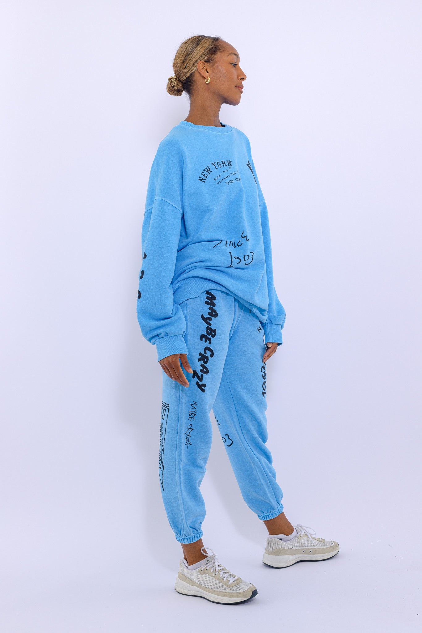New York Crewneck SweatPants