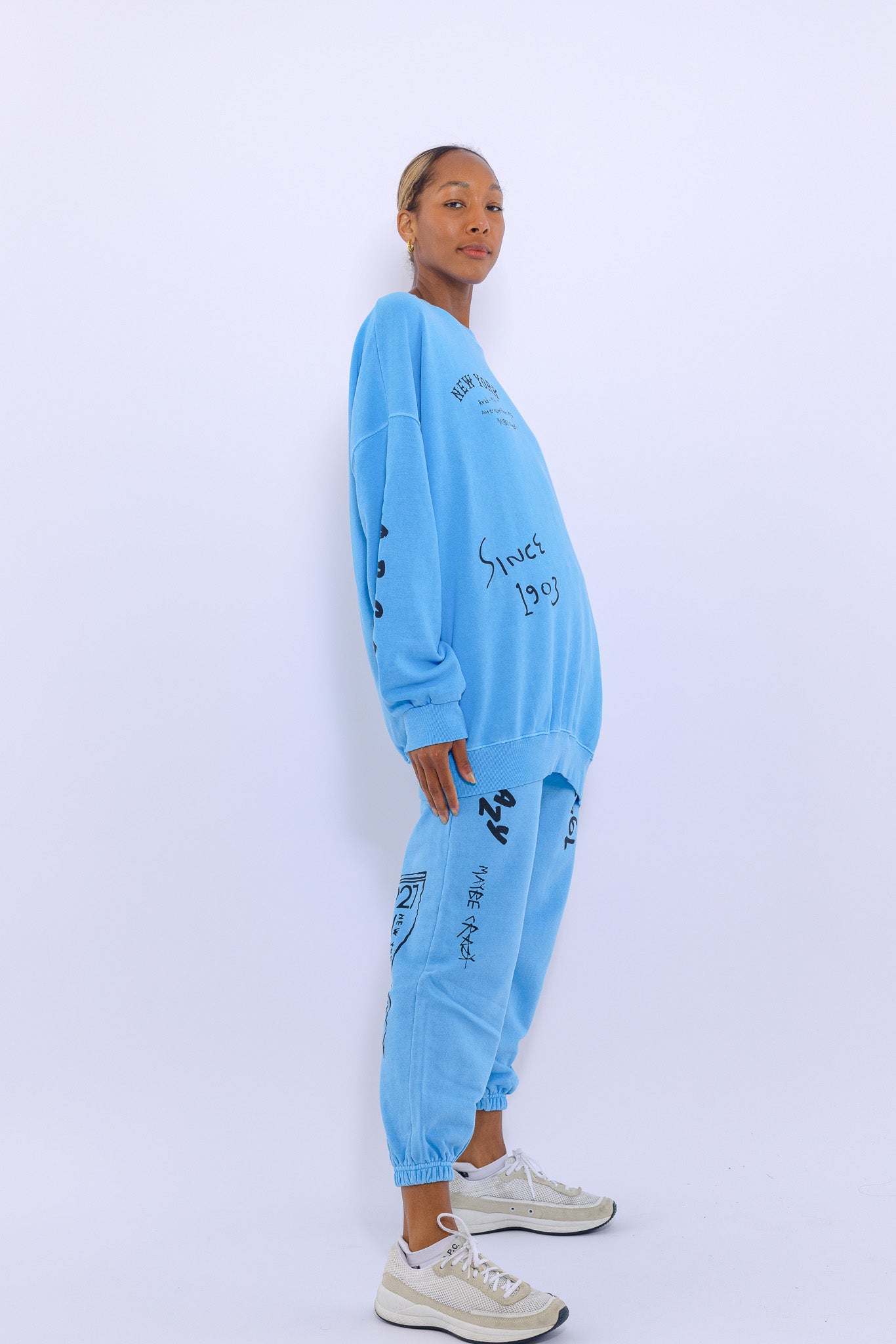 New York Crewneck SweatPants