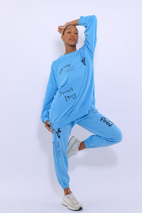 New York Crewneck SweatPants