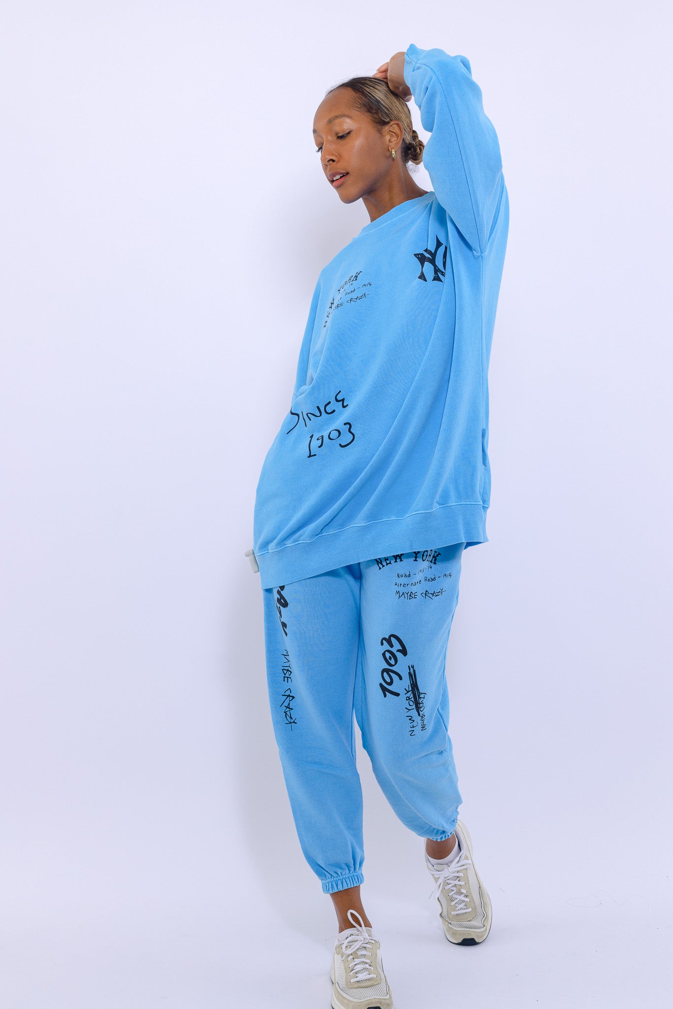 New York Crewneck SweatPants