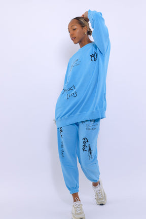 New York Crewneck SweatPants