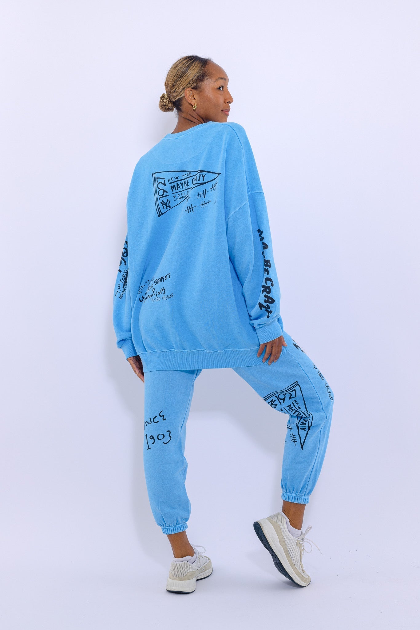 New York Crewneck SweatPants
