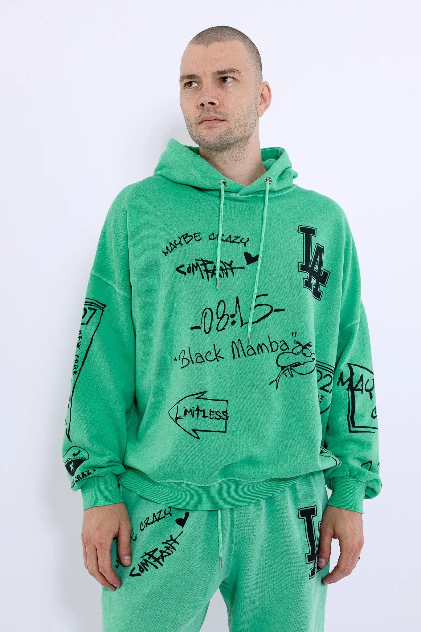 Black Mamba in Los Angeles Hoodie Maybe Crazy