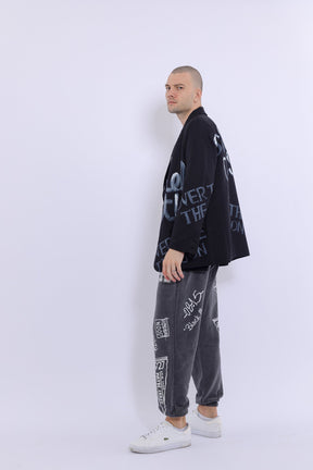 23SS Chic Hand Printed Suit