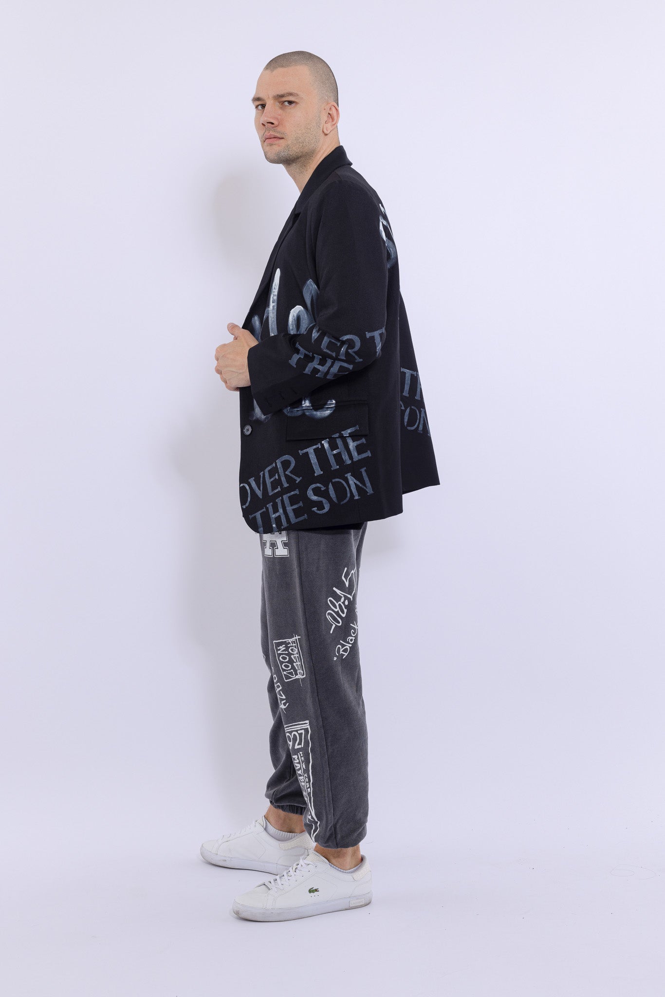 23SS Chic Hand Printed Suit