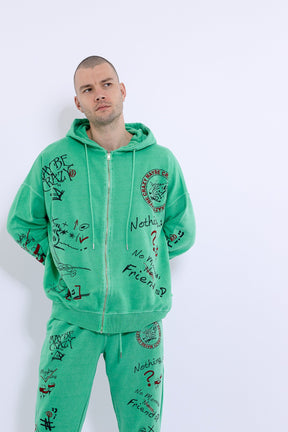 Loyalty Panther Zip Hoodie