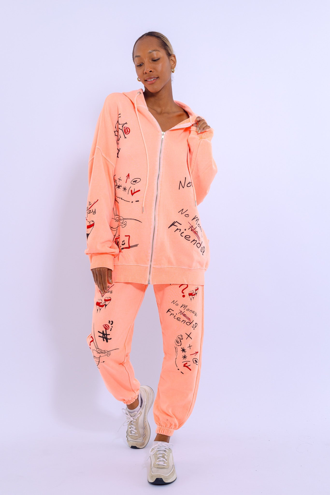Loyalty Panther Zip Hoodie